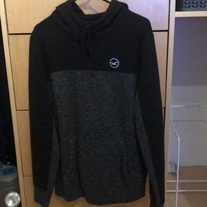 Hollister 3/4 zip hoodie
